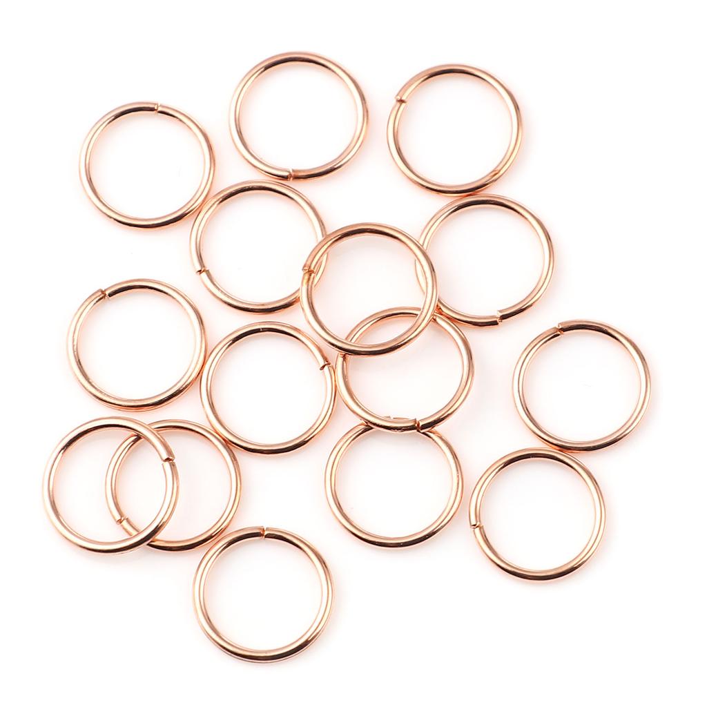 200 PCs/Set Multi-size Multi-Color Iron Based Alloy Open Jump Rings Findings Circle Ring for Making Jewelry DIY 3-12mm Wholesale