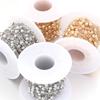 10Yards/Roll Iron Beads Chains Metal Ball Bead Link Chains For Jewelry Making DIY Crafts Necklace Bracelets Accessories Supplies