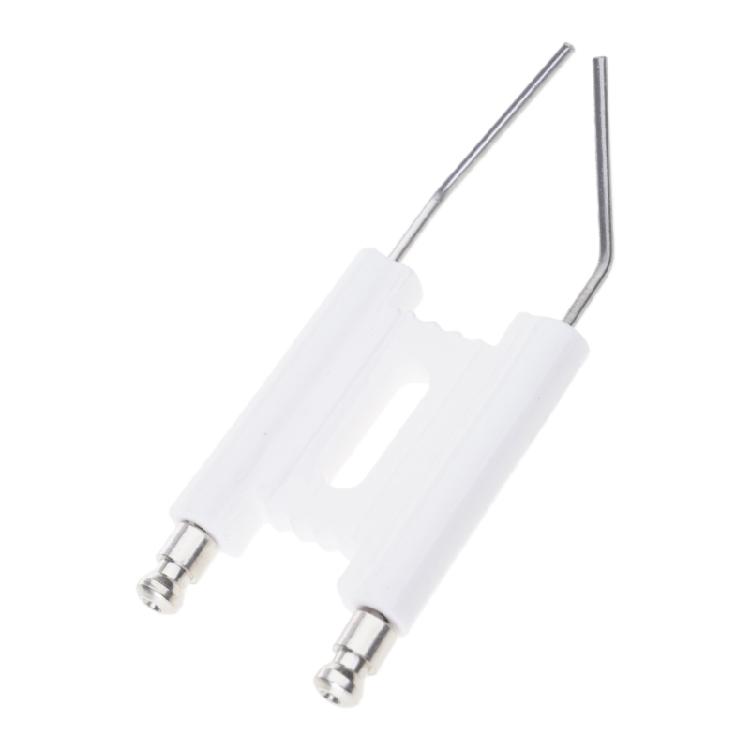 H-Type Ignition Electrodes Ceramic Ignition Double Pin Siamese Ignition Pin Replacement For Oil Burning Ceramic Electrode