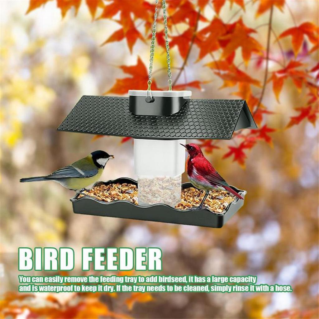 2025+ Outdoor Indoor Bird Feeder Large Capacity Bird Feeder Garden Patio Decor Retractable Bird Feeder