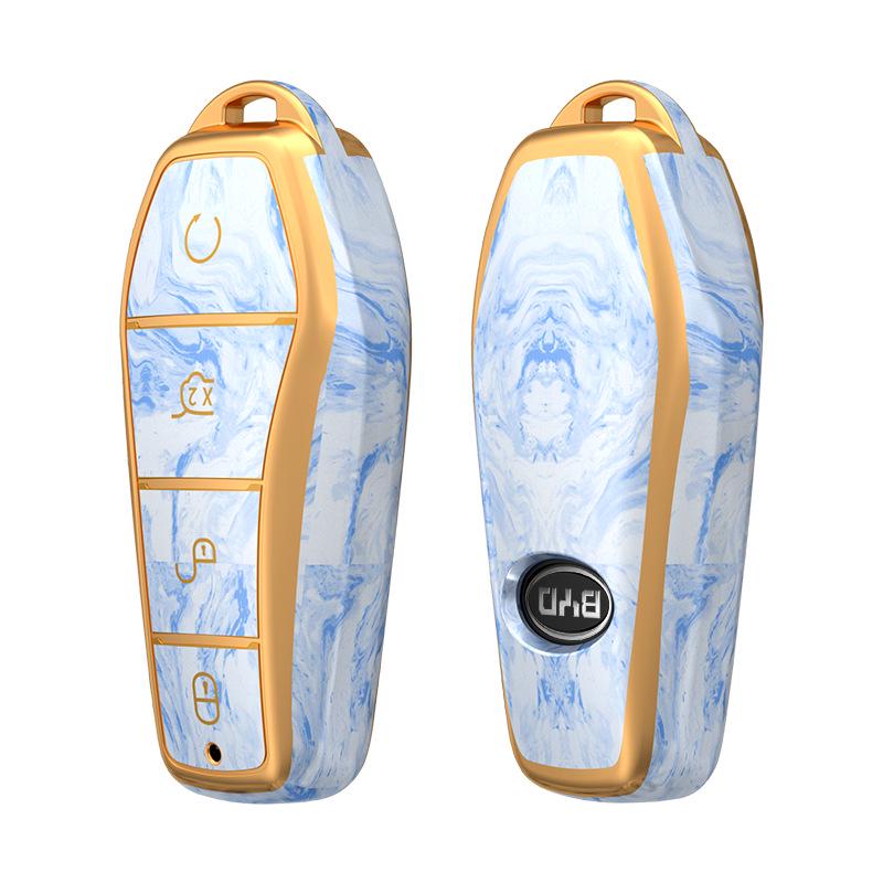 BYD Car Key Case for Song Pro, Tang DMI, Qin Plus, Song MAX, Yuan E2 - Protective Cover