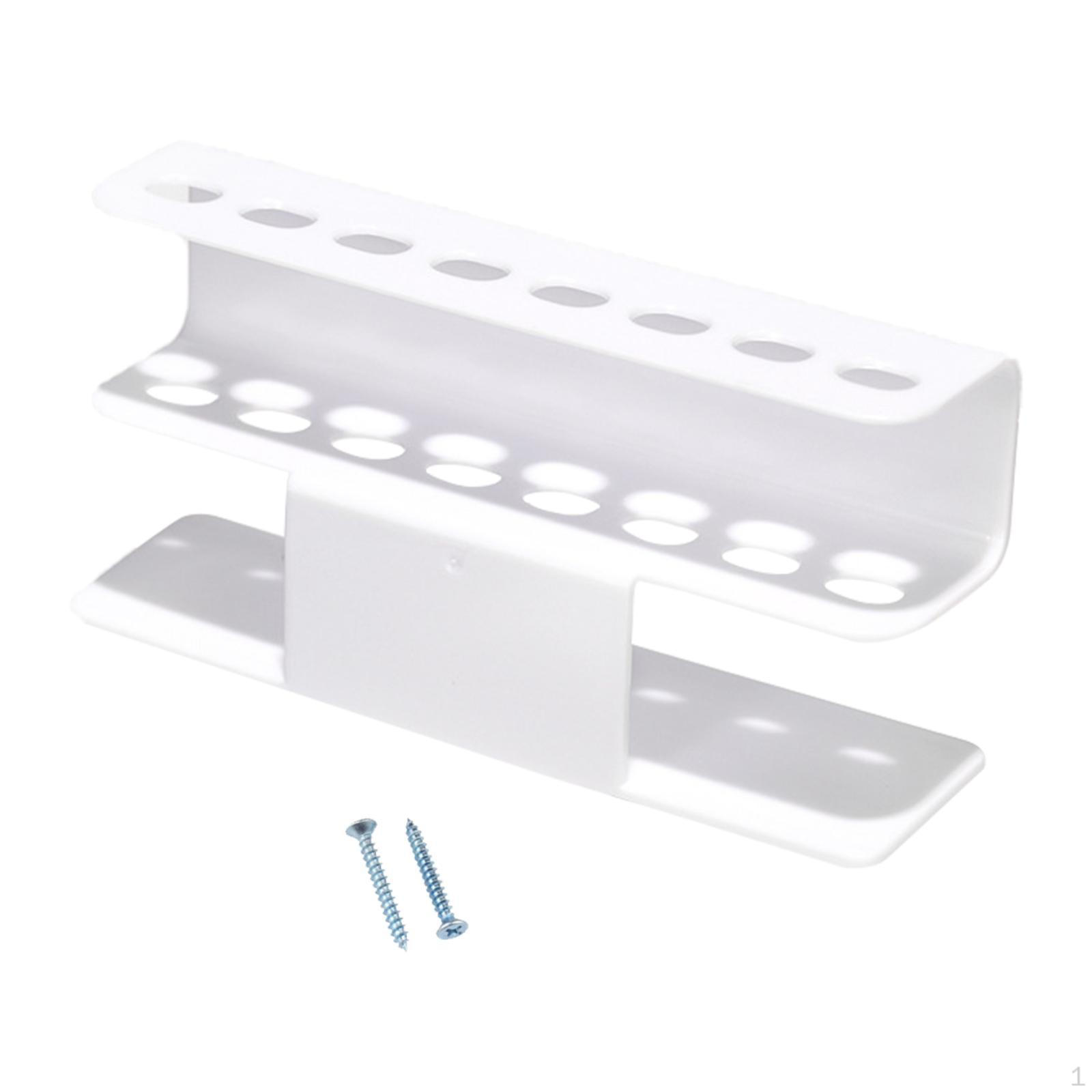 

Акриловый держатель с 8 отверстиями, стойка для хранения мягких наконечников, модный дисплей, бар, игровая комната White