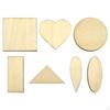 100Pcs Wood Circles, Unfinished Pieces Round Discs, for crafts, Painting, Staining, Home Decor