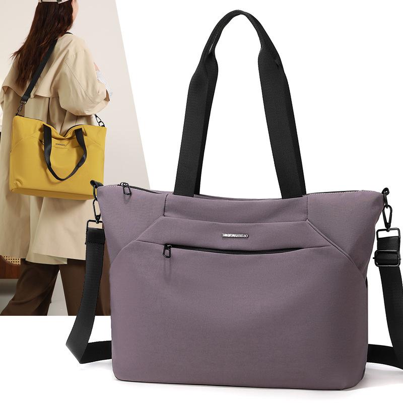 Borsa a Tote alla Moda - Borsa a Spalla Singola - Semplice e Pratica per l'Uso Quotidiano - Grande Capacità