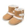 Winter Baby Cotton Shoes with Warm Velvet, Soft Sole, for 0-1 Year Old Walkers