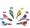6pcs Foam Feather Artificial Birds Imitation Bird Model Home Outdoors Garden Wedding Decoration Ornament DIY Party