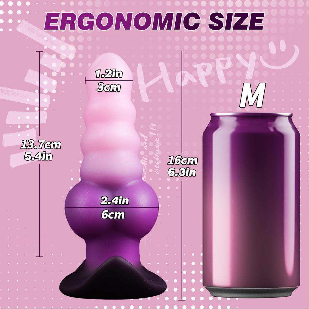 Adult Massage Vibrating Anal Plug With Remote Control And Magnetic Charging 10 Modes Non-Rectangular Design