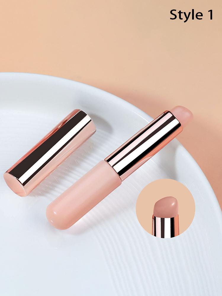 

Градиент Halo Dye Силиконовая кисточка Портативная крышка Seal Втирание Порошок Тиснение Многофункциональный инструмент для ногтей