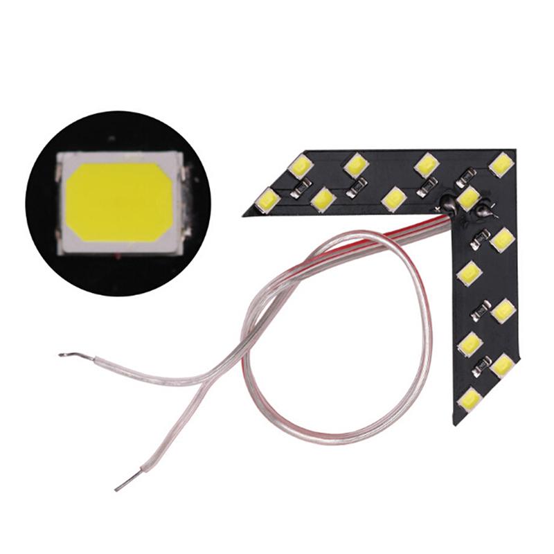 14-Smd Led Turning Signal Indicator Lamp For Car Side Mirror Turn Signal Light
