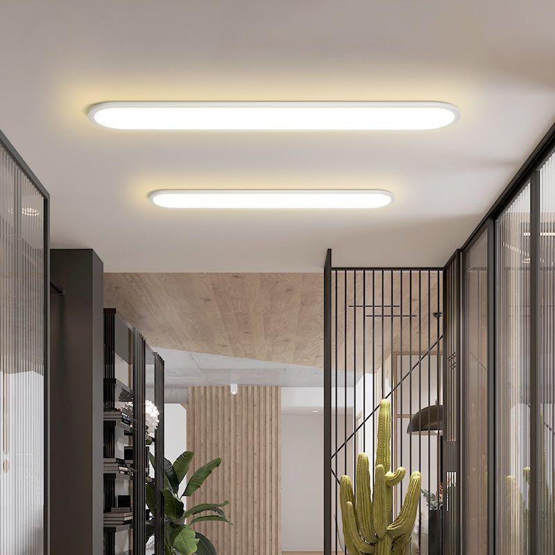 Household LED Ceiling Light Modern Minimalist Strip Cloakroom Aisle Balcony Light Corridor Hallway Nordic Master Bedroom Lights