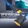 VENTION HBLBG 1.5m DP To VGA Conversion Cable 1080P 60Hz HD Video Cord