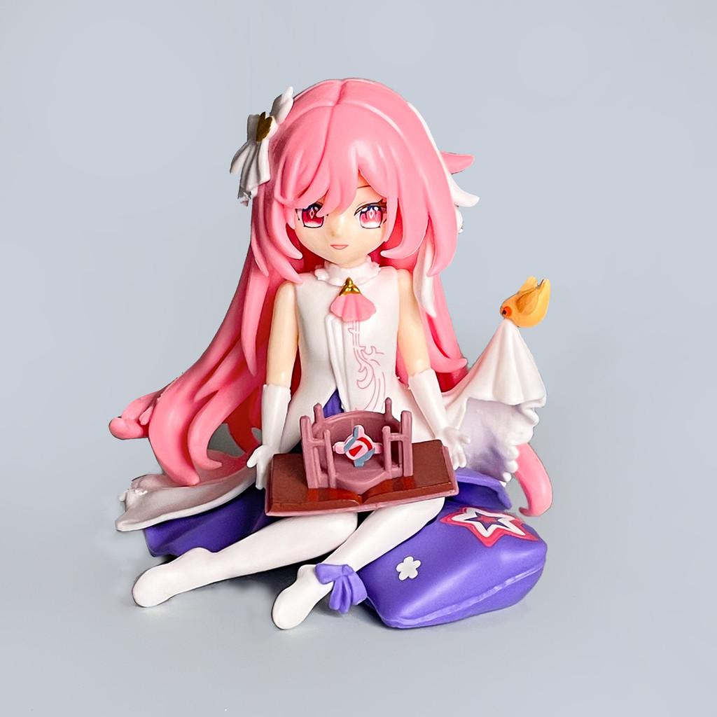 Honkai Impact 3 Bronya Elysia Chibi Pvc Model With Detachable Parts For Collectors Display