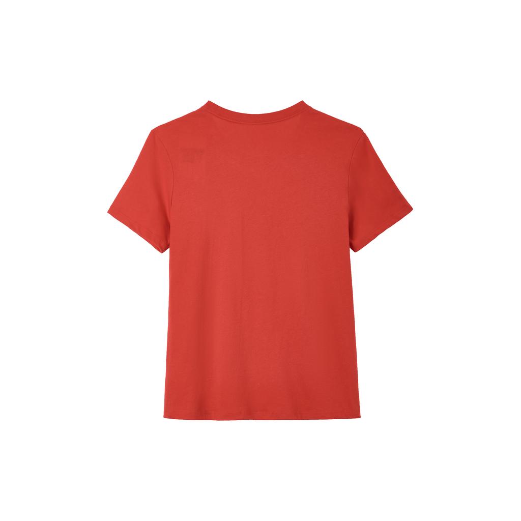 New Nike Sportswear Essentials Series Regular T Shirt Women's Red DX7907-657