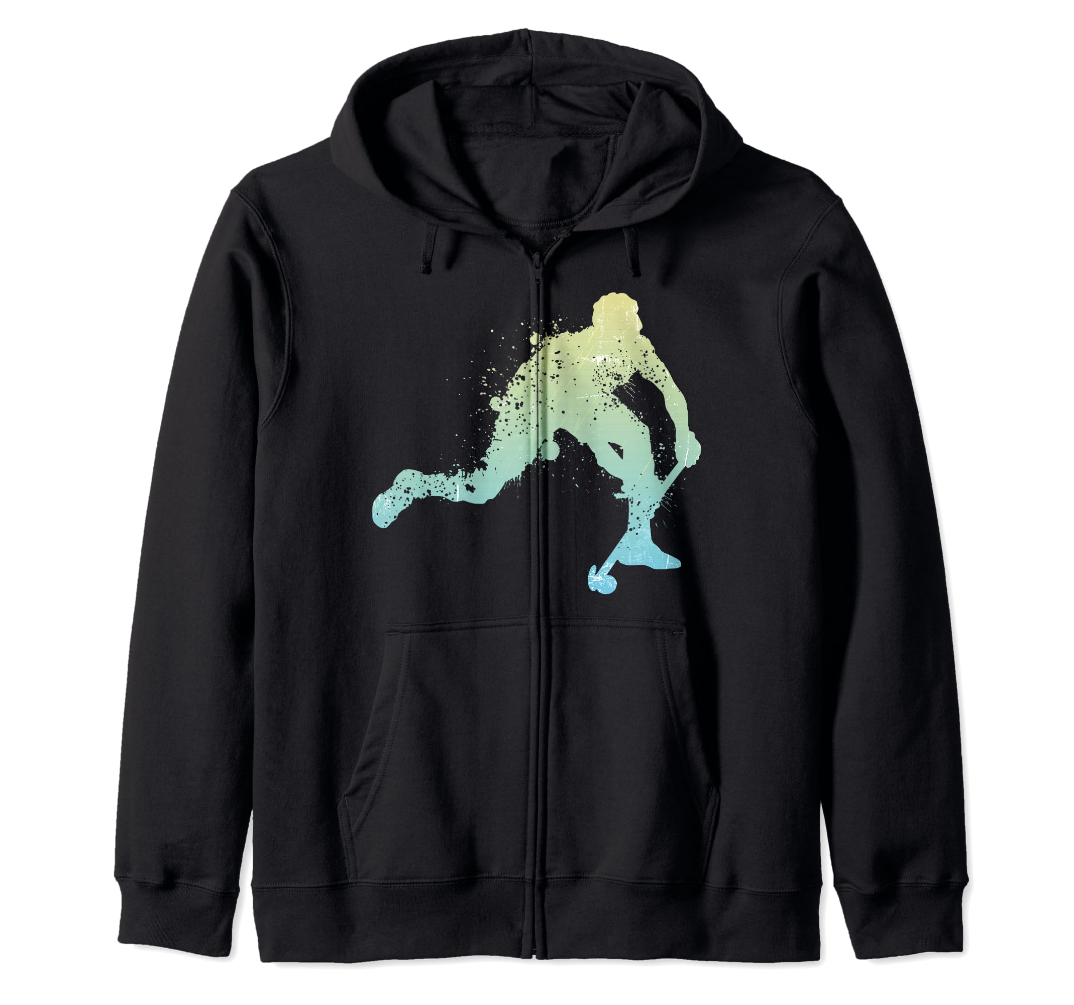 

Field Hockey Coach Accessories Splash Field Hockey Player Zip Hoodie