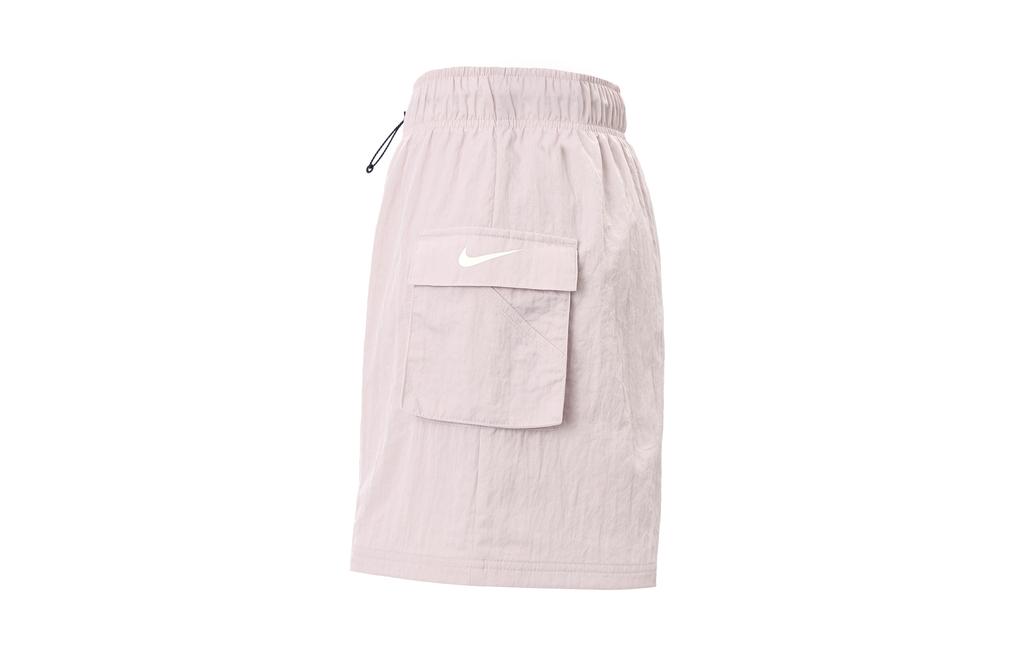 Nike Sportswear Essentials Casual Shorts Women's Gray Purple DM6248-019