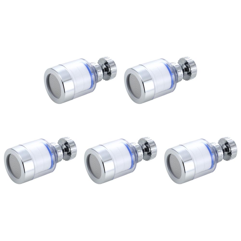 2-40PCS Faucet Water Filter 360 Degree Rotating Splash Filters Remove Chlorine Heavy Metals Filtered Showers Head Bath Purifier