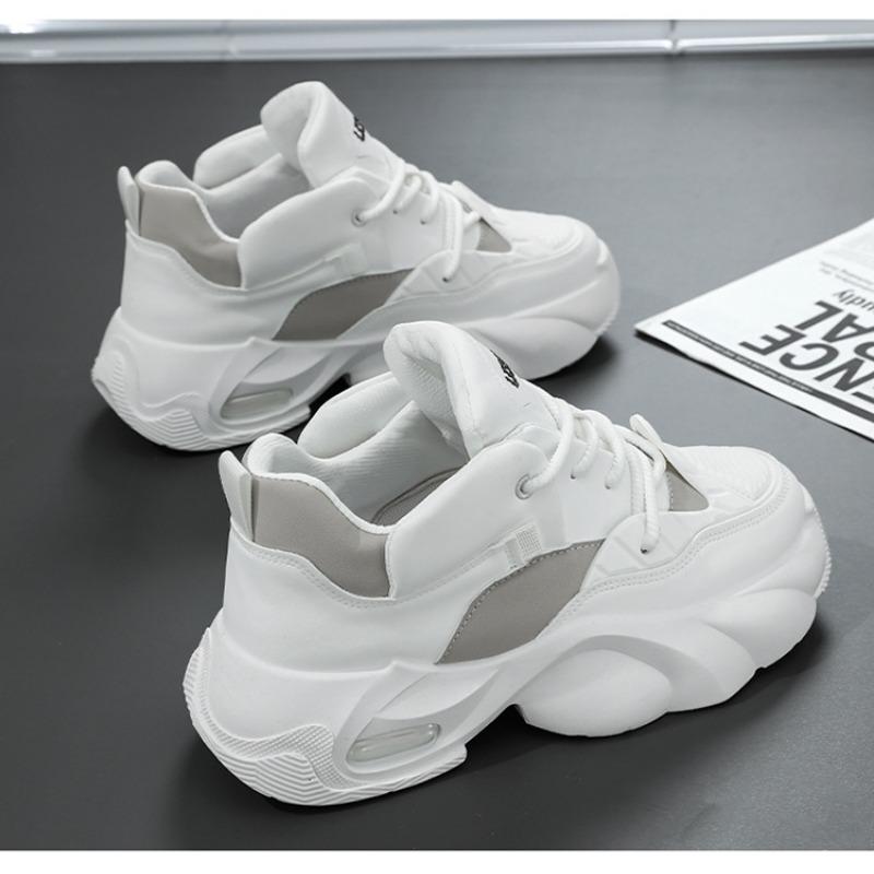 Men S Thick Sole Breathable Casual Sports Chunky Dad Sneakers