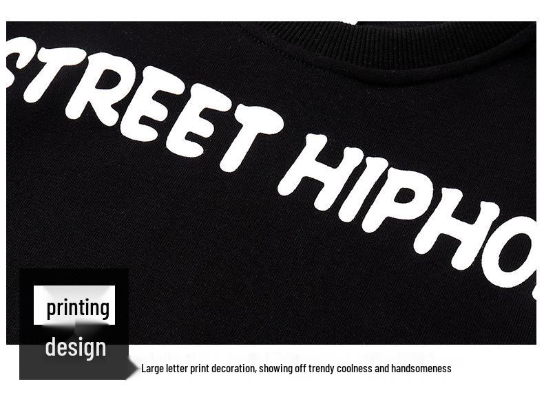 June 1st Kids Street Dance Costume - Boys' Hip Hop Drum Kit Outfit & Girls' Jazz Dance Outfit Trendy Performance Wear.