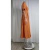 Women's Summer Solid Color Temperament High Waist Mid-Length Shirt Dresses