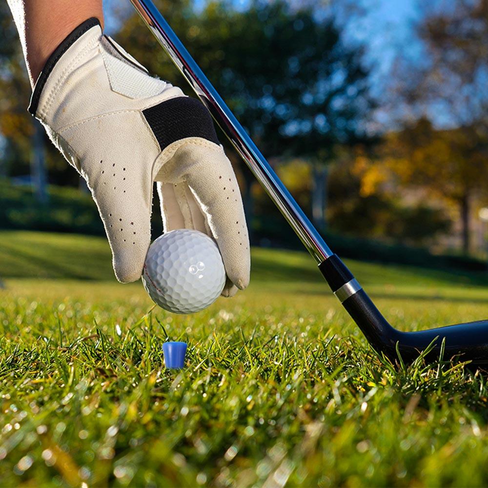 100pcs Replacement Professional Golf Tee Plastic Golf Practice Tee Golf Rubber Tee  Outdoor