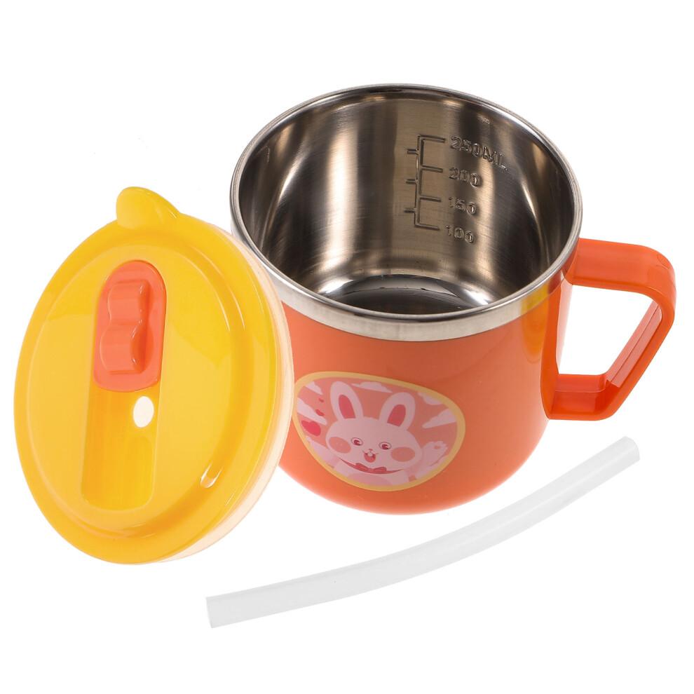 Easy To Clean Kids Tumbler With Straw 1pcs