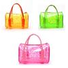 Stylish Waterproof Outdoor Swimming Bag Trendy Fitness Toiletry Bag Perfect Jelly Beach Storage