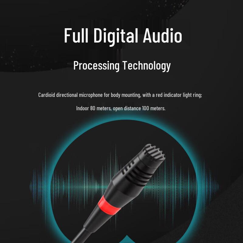 Runpu RP-S-WX9000D Wireless Conference Delegate Microphone (CN version)