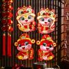 Cute Chinese New Year Couplets Paper Spring Festival Door Sticker  Living Room