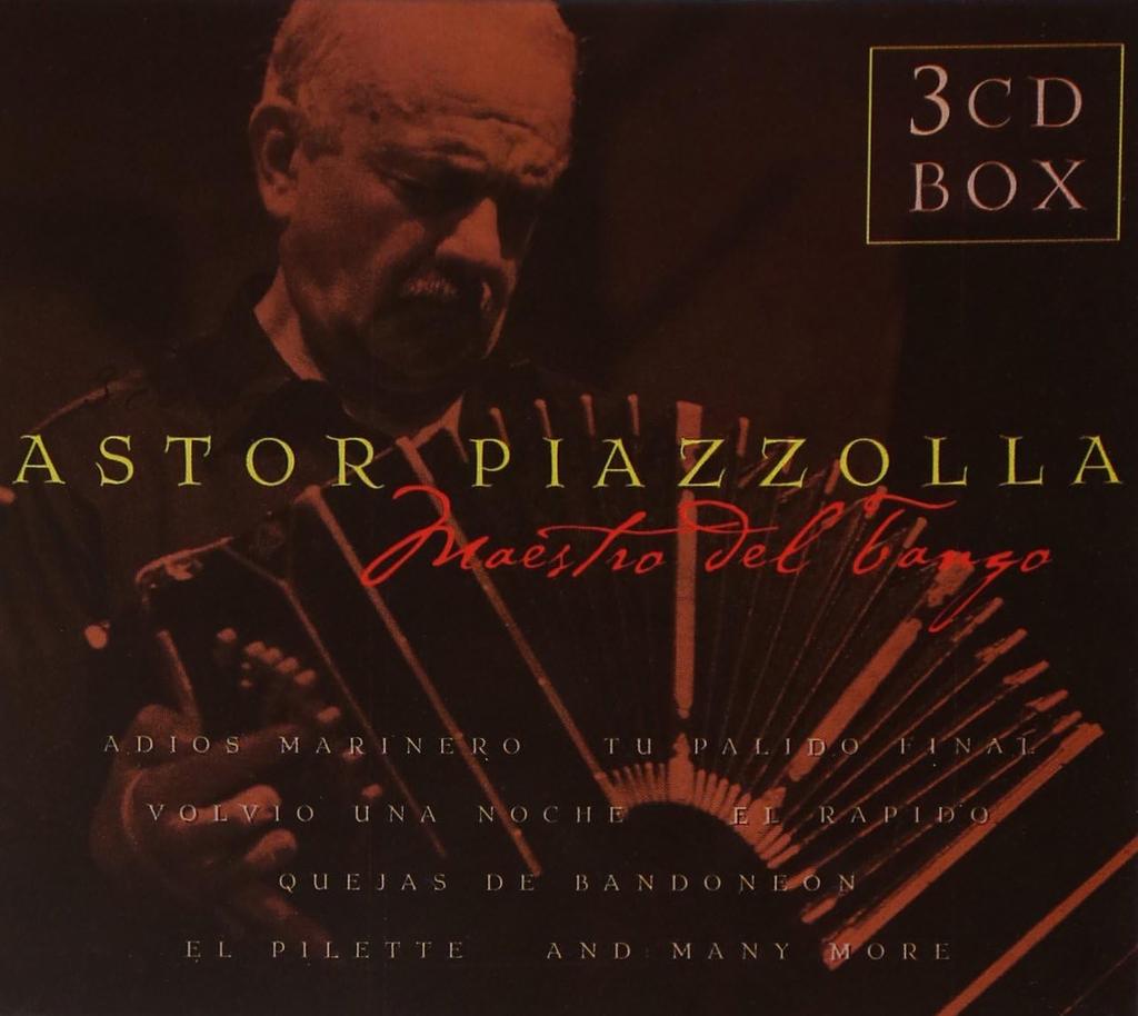 CD ASTOR PIAZZOLLA - Maestro Del Tango  Japan Latin Used