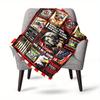 Police Customize Your Name Blanket Warm Comfortable And Soft Blankets Are Suitable For Home Lunch Break Blanket Office Sofa Sofa Gift To Relatives And