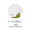 XIDIAN Chinese Style 11-inch Round Ceramic Dinner Plate