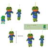Pepe The Frog Plush Pencil Case Pendant Soft Stuffed Doll Kid Gifts