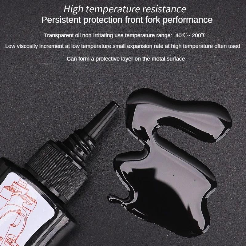 4pcs Bicycle Grease Bike Front Fork Shock Absorber Oil Front And Rear Shock Absorber Silicone Oil Lubricating Oil Maintenance
