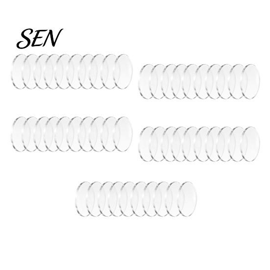 Photo Holder Magnets 10/20/50Pcs DIY Fridge Magnet Kit, Clear Acrylic Magnetic Frame with Making Kit Adhesive Backing, Custom Picture Set for Crafts