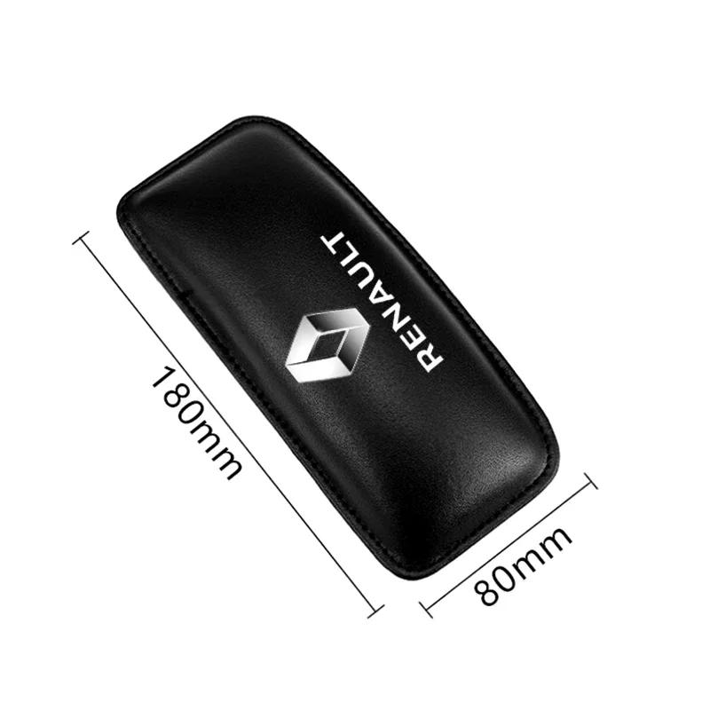 Leather Knee Pad Car Interior Pillow Comfortable Elastic Protection Cushion For Renault Clio Laguna 2 Megane 3 Duster Logan Y555