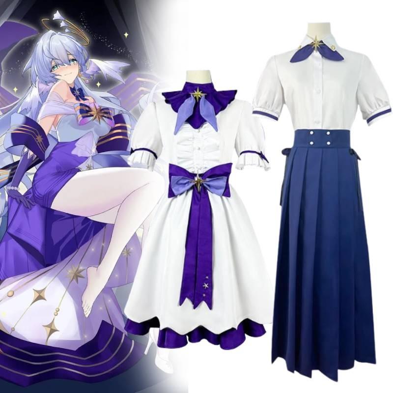 Honkai Rail Star Robin Sunday Cosplay Costume Anime Role Play Halloween Party