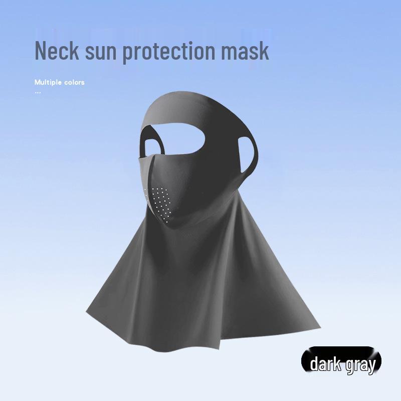 Ice Silk Women's Sunscreen Mask: UV Protection, Breathable, Stylish Design, Protects Eye Corners, 2024 Edition