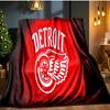 Red Wings Flannel Blanket, Use for Birthday/Holiday Gift, Soft Blanket for Sofa/Bed/Camping/Office/Tourism Use,All Seasons