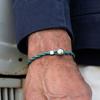PIG & HEN Easy Ed Bracelet - Patina Green X Silver