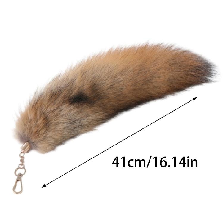 Tierischer Schwanz Schlüsselanhänger Geldbörse Tasche Anhänger Schlüsselanhänger Zubehör für Damen