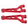 2Pcs RC Car Front Upper Arm Aluminum Alloy Spare Part for MJX 1 16 Remote Control Model 16208 16207 16210 Red