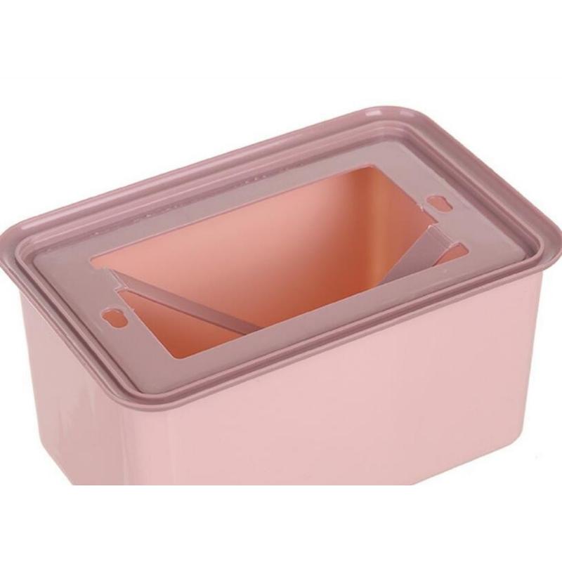 Taschentuchhalter Home Nasstuch Aufbewahrungsbox Desktop Toilettenpapier Aufbewahrungskoffer Serviettenspender Kunststoff Taschentuchbox