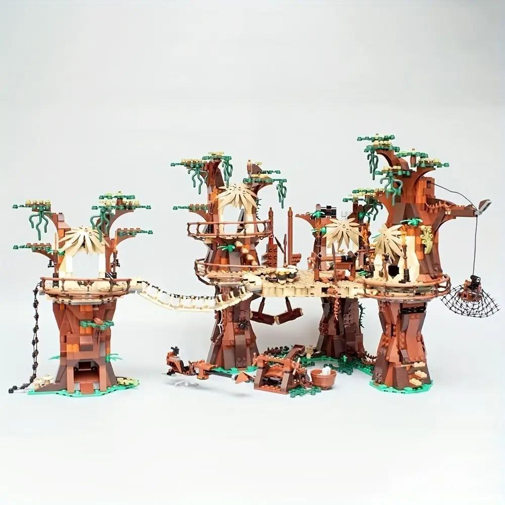 Cheapest Moc Village Bricks Building Blocks Compatible 1990pcs Space Wars Ucs Movie Dispaly Model Birthday Gifts for Teenage Toy