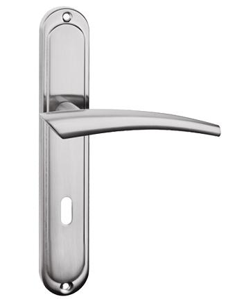 Idea Door Handle Brushed Nickel 72 Key-Locked - Mp Kl Zi7Kn