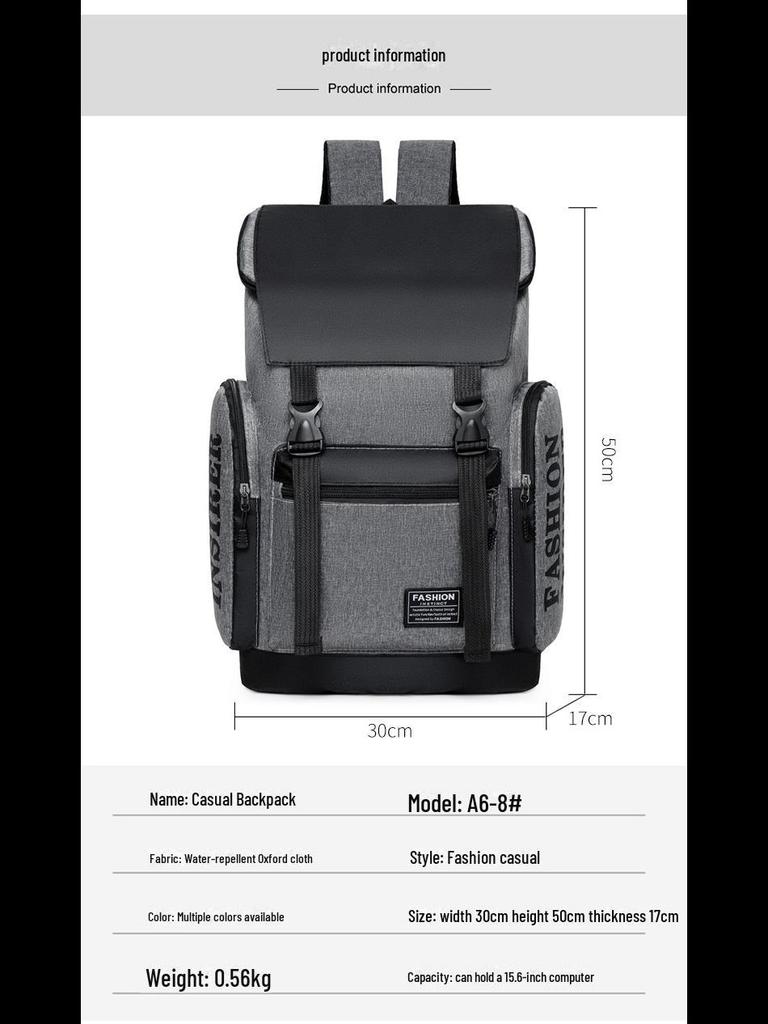 Großer Multifunktionsrucksack für Herren für Reisen, Uni und Business