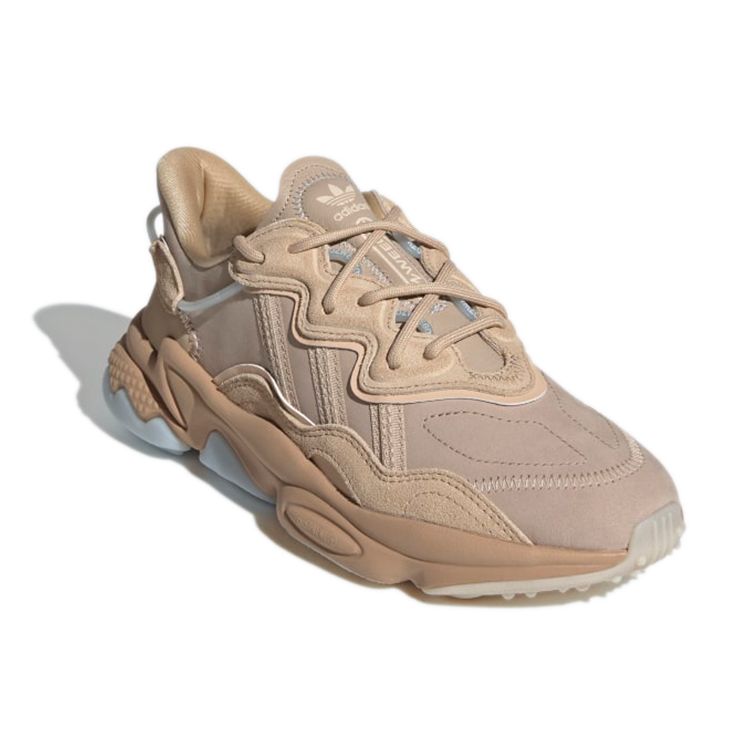 Adidas Originals Ozweego Comfortable Slip-Resistant Durable Low-Top Lifestyle Shoes Women sneaker Brown GY3543