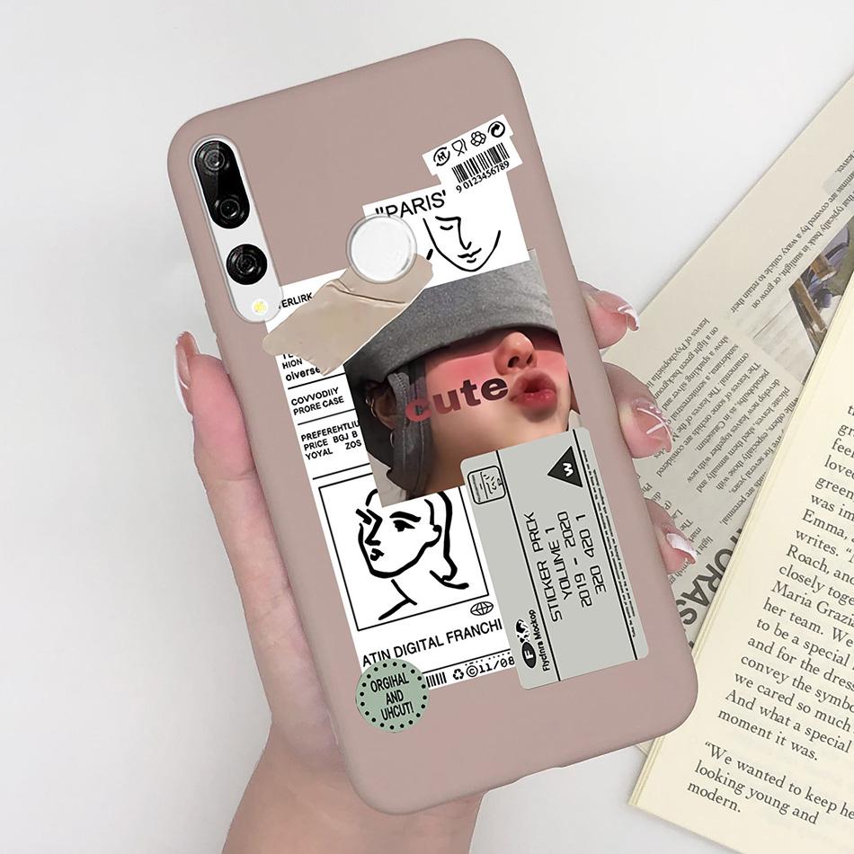 6.59" For Cover Huawei P Smart Z Case Huawei Y9 Prime 2019 STK-LX1 Shockproof Cases Silicone TPU Cute Printed Pattern Back Cover