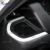 Real Soft Carbon Fiber Sticker For Honda Fit 2021 2022 2023 2024 2025 LHD RHD Car Storage Box Side of Center Console Trim