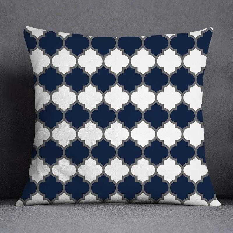Retro Butterfly Home Decoration Pillowcase Square Office Cushion Cover