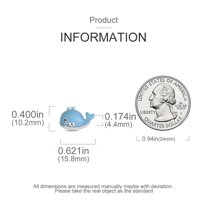 Charm Originale Marine Animal Zircon Pendant Beads Fits Bracelets Necklace Charms Copper Woman Luxury Diy Jewelry Making